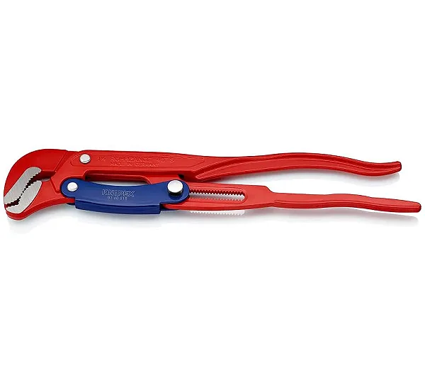 Ключ газовый с изогнутыми губками №1 1/2", быстрозажимной механизм KNIPEX KN-8360015