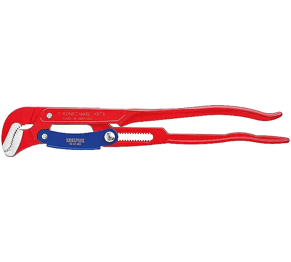 Ключ газовый с изогнутыми губками №2, быстрозажимной механизм KNIPEX KN-8360020