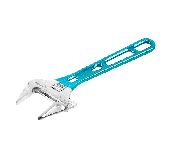 Ключ разводной 250 мм, CrV, облегченный Gross