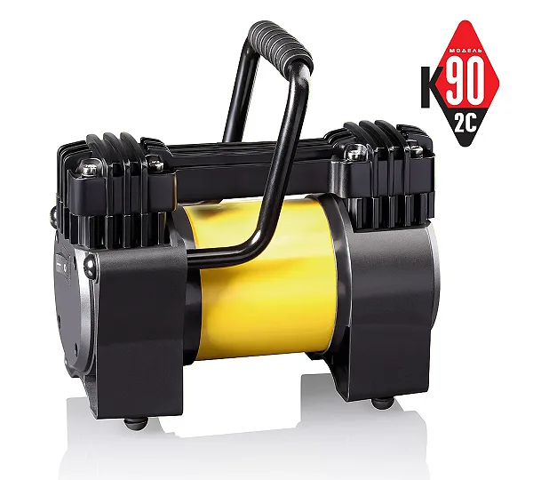 Компрессор автомобильный, портативный КАЧОК К90X2C