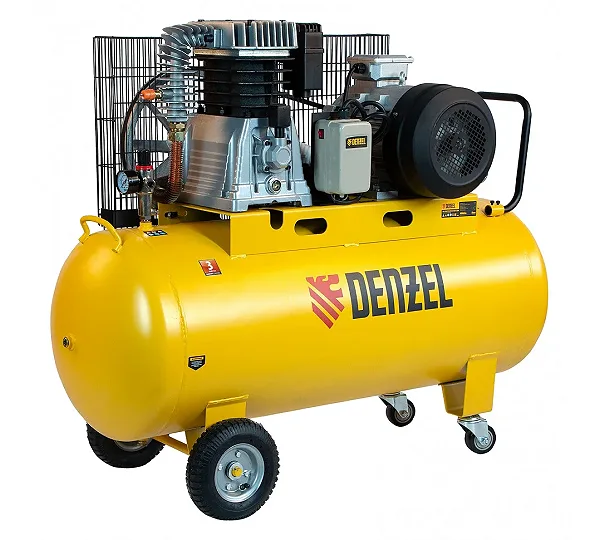 Компрессор поршневой BCI5500-T/200, ременный DENZEL 58128