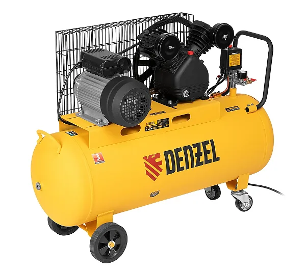 Компрессор поршневой BCV2200/100, ременный DENZEL 58110