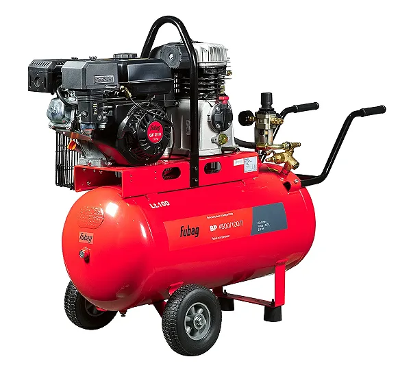Компрессор поршневой BP 4500/100, ременной, бензиновый FUBAG 641278