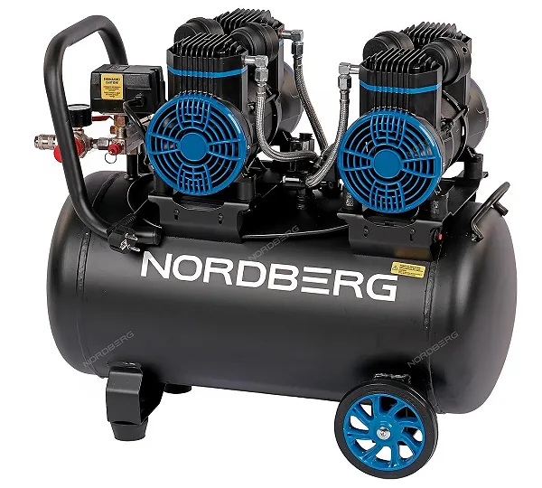 Компрессор поршневой, коаксиальный, безмаслянный NORDBERG NCEO50/500
