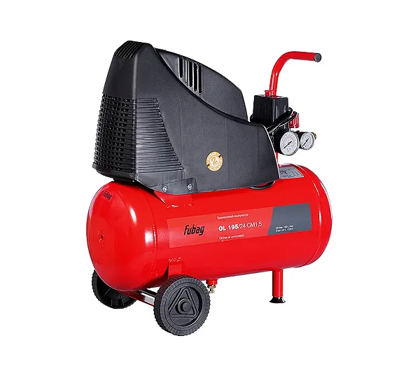 Компрессор поршневой OL 195/24 CM1.5, коаксиальный, безмасляный FUBAG 646034