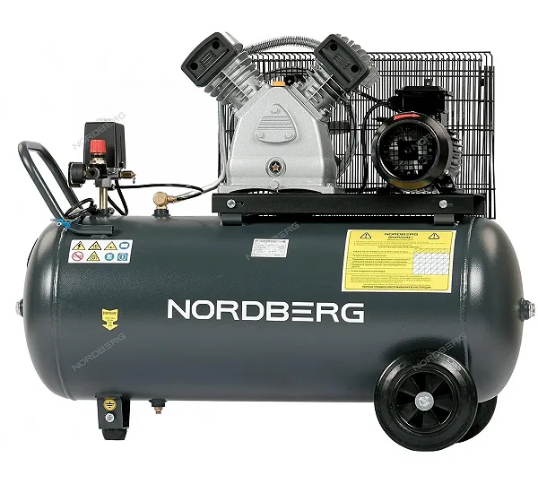 Компрессор поршневой, ременной NORDBERG NCP100/420