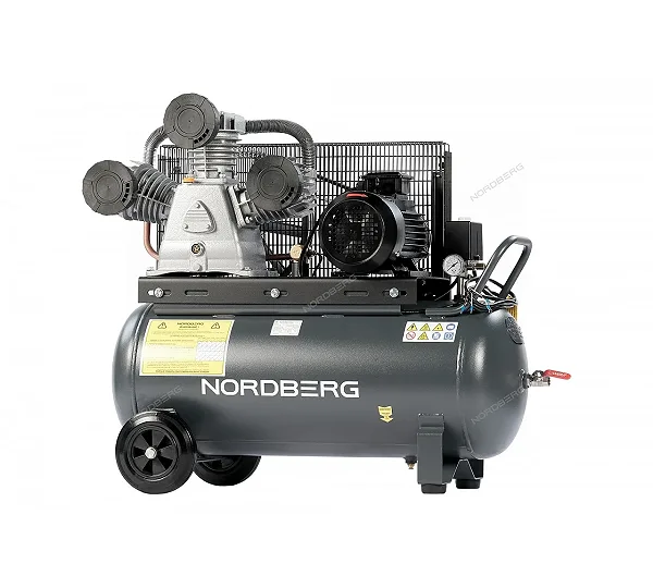 Компрессор поршневой, ременной NORDBERG NCP100/950
