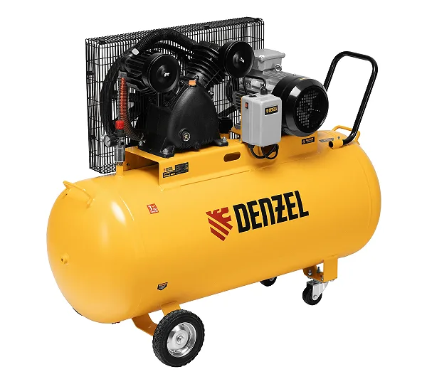 Компрессор воздушный рем. привод BCV 5500-T/270, 5,5 кВт, 270 литров, 850 л/мин Denzel