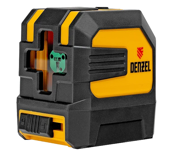 Лазерный уровень LX 03 Green, 30 м, 520 нм, резьба 1/4" Denzel