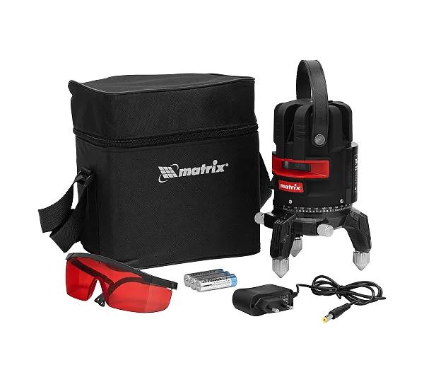 Лазерный уровень ML 05 Red, 20 м, 635 нм, резьба 5/8" Matrix