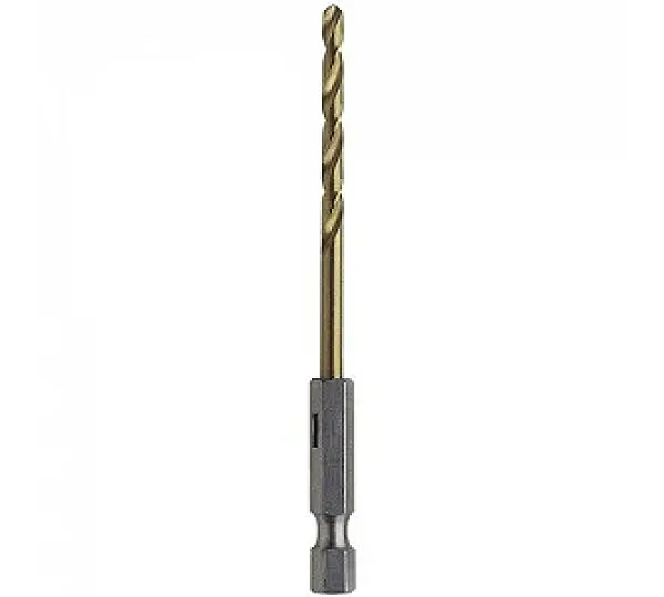 MAKITA Сверло по металлу HSS-Tin 8,0 мм, хвостовик 1/4" D-15827