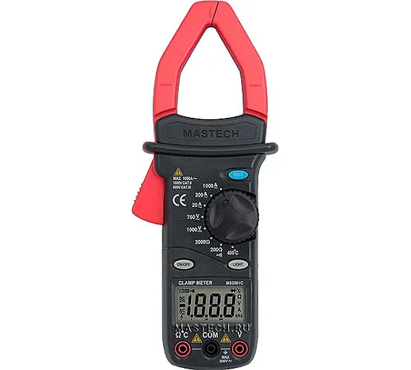 MASTECH Клещи токоизмерительные AC/DC MS 2001C