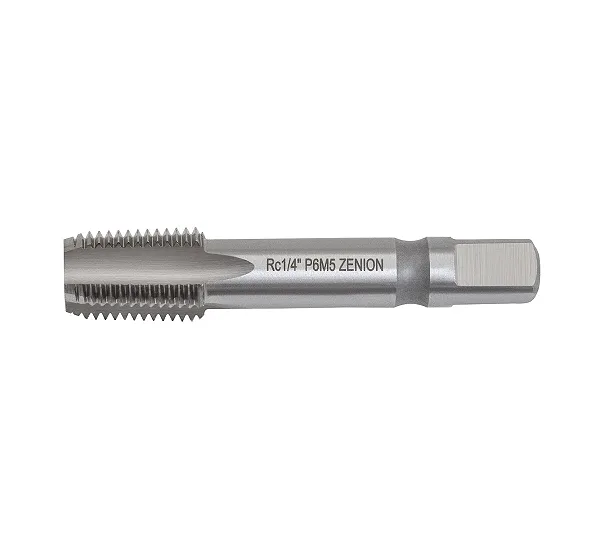 Метчик конический м/р Rc1/4 Р6М5(4341) ГОСТ 6227 для скв. с прох. хв. ZENION