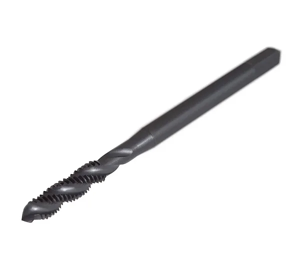 Метчик м/р М2,0х0,4 Р6М5/М2 ГОСТ 17933 BLACK OXIDE, с винтовой канавкой, ТОЧИНТЕХ