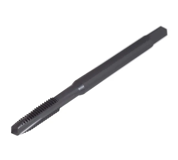 Метчик м/р М5,0х0,8 Р6М5/М2 DIN371 BLACK OXIDE, с прямой канавкой, с подточкой ТОЧИНТЕХ