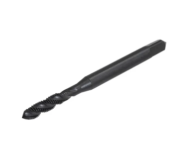 Метчик м/р М5,0х0,8 Р6М5К5/HSS-E DIN371 BLACK OXIDE, с винтовой канавкой, ТОЧИНТЕХ