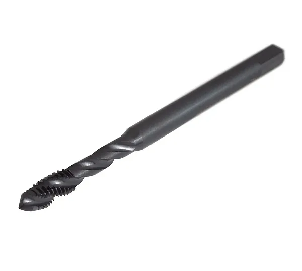 Метчик м/р М6,0х1,0 Р6М5/М2 DIN371 BLACK OXIDE, с винтовой канавкой, ТОЧИНТЕХ
