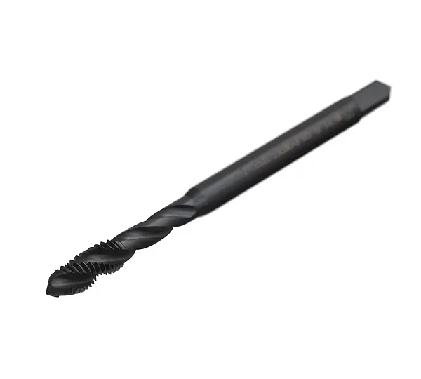 Метчик м/р М6,0х1,0 Р6М5К5/HSS-E DIN371 BLACK OXIDE, с винтовой канавкой, ТОЧИНТЕХ
