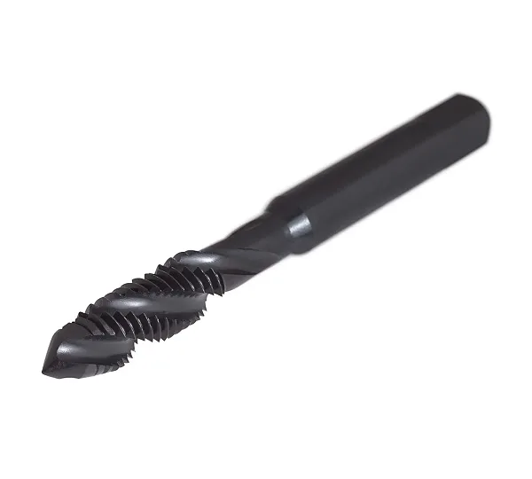 Метчик м/р М8,0х1,25 Р6М5/М2 ГОСТ 17933 BLACK OXIDE, с винтовой канавкой, ТОЧИНТЕХ