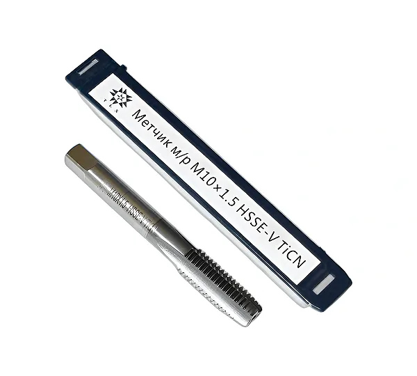 Метчик М10,0 (1,5) м/р.HSSЕ-V (GV3) покрытие TiCN ISO 529 TLX