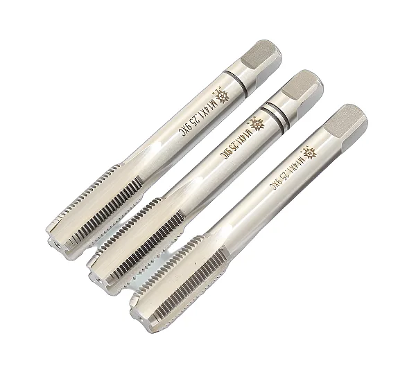 Метчик М14,0х1,25 9ХС ручной, комплект из 3-х шт. TLX