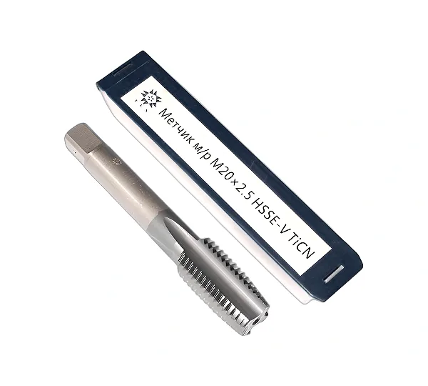 Метчик М20,0 (2,5) м/р.HSSЕ-V (GV3) покрытие TiCN ISO 529 TLX