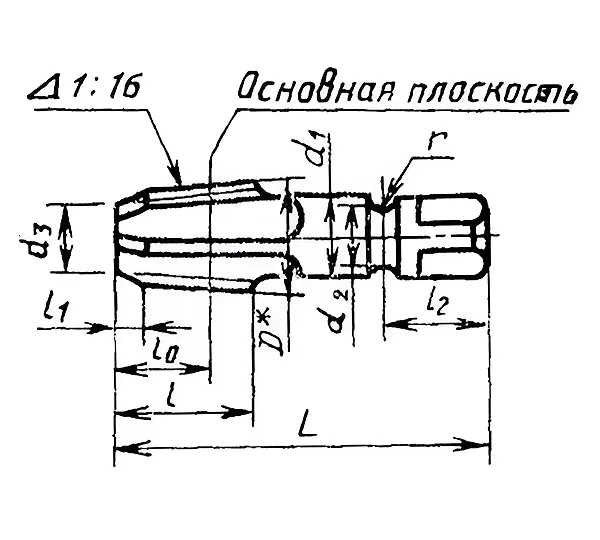 Метчик машинно-ручной Rc1" Р18 11 ниток/дюйм CNIC