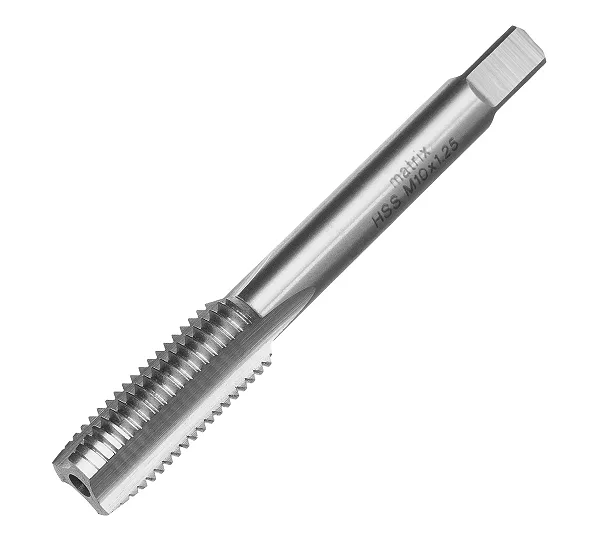 Метчик ручной М10 х 1.25 мм, Р6М5 Matrix