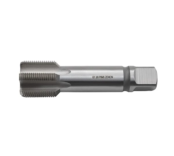 Метчик трубный м/р G1 3/8 Р6М5(4341) ГОСТ 3266 для скв. с прох. хв. ZENION
