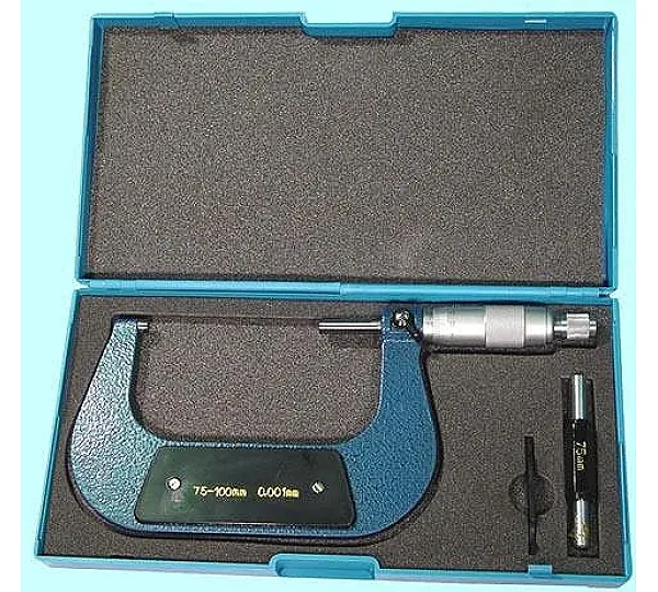 Микрометр гладкий МК-100, 0,001 мм CNIC 23456