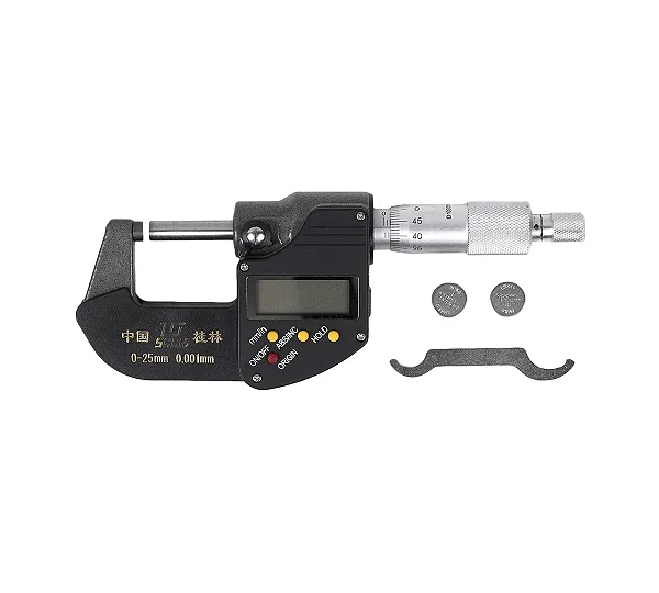 Микрометр гладкий МКЦ-25, 0,001 мм, электронный SHAN 123757