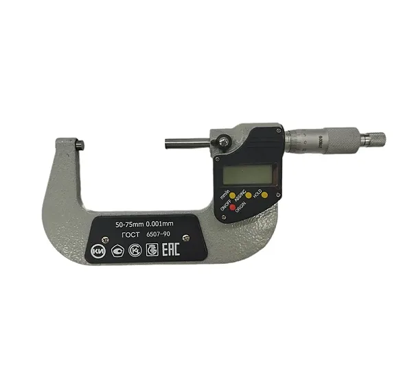 Микрометр цифровой МКЦ 50-75 (0,001) КТ1 КРИН ГОСТ 6507-90 с поверкой