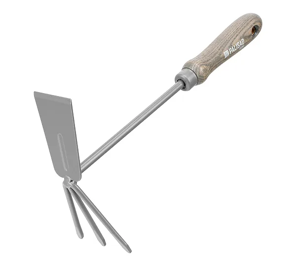 Мотыжка комбинированная, 60х330 мм, стальная, рукоятка из ясеня, LUXE Palisad