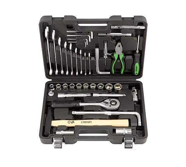 Набор 39 предметов (головки 1/2", ключи, отвертки) CrV кейс (51039) DR ТЕХНИК