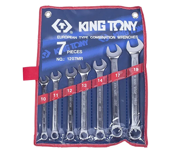 Набор ключей гаечных комбинированных KING TONY