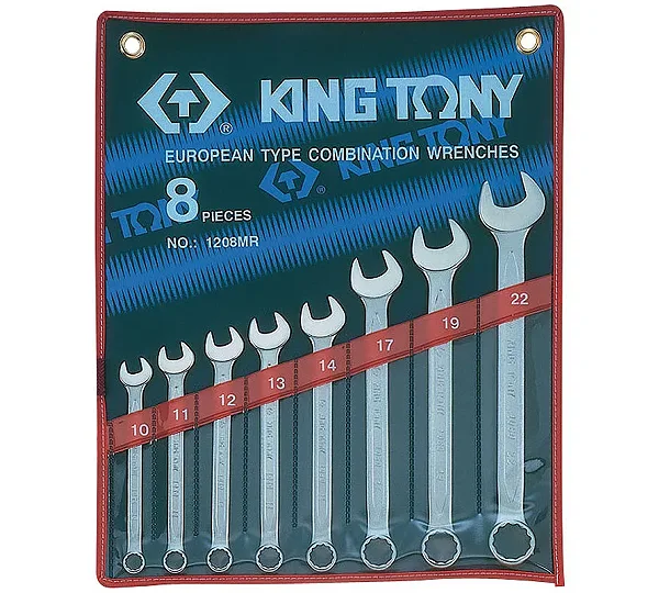 Набор ключей гаечных комбинированных KING TONY