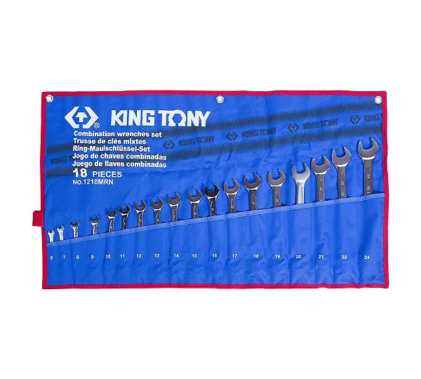 Набор ключей гаечных комбинированных KING TONY