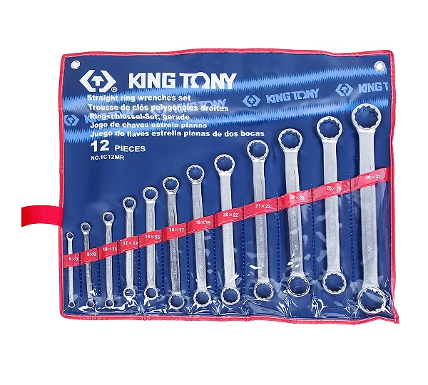 Набор ключей накидных KING TONY DIN 837