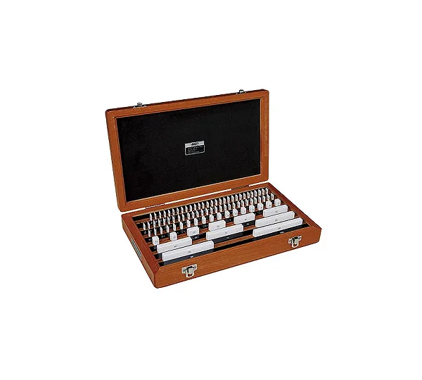 Набор концевых мер длины ISO3650 56шт класс 0 керамические с калибровкой производителя INSIZE 4105-56