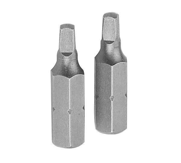 Набор вставок (бит) торцевых 1/4", Square, S1, 25 мм, 2 предмета TOLSEN TT20238