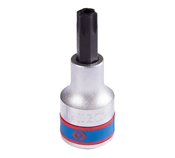 Насадка (бита) торцевая 1/2", Torx, T50, L = 60 мм, с отверстием KING TONY 402750
