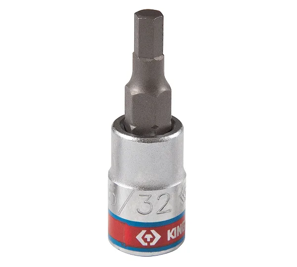 Насадка (бита) торцевая 1/4", Hex, 5/32", L = 37 мм KING TONY 203505S