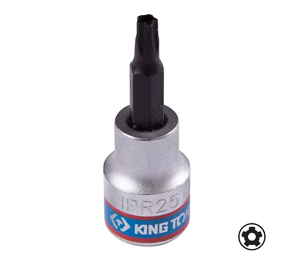 Насадка (бита) торцевая 3/8", Torx plus, IPR25, L = 50 мм KING TONY 302D25