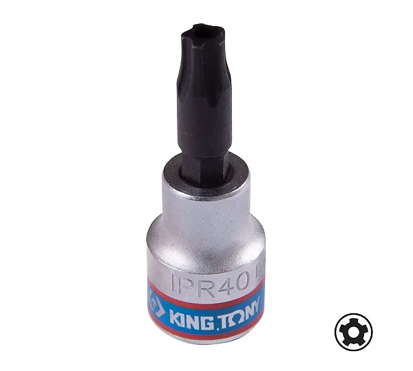 Насадка (бита) торцевая 3/8", Torx plus, IPR40, L = 50 мм KING TONY 302D40