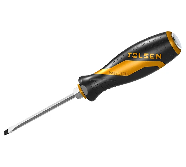 Отвертка шлицевая "GRIPro", Slotted 5,5 мм, 75 мм, силовая TOLSEN TT20111