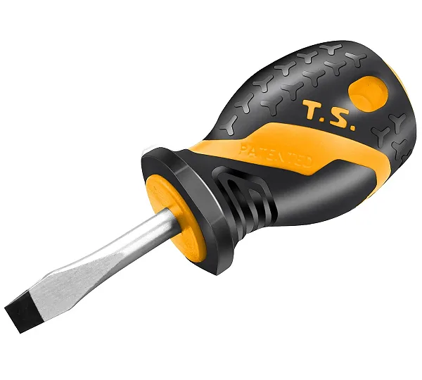 Отвертка шлицевая "GRIPro", Slotted 6,5 мм, 38 мм TOLSEN TT20132