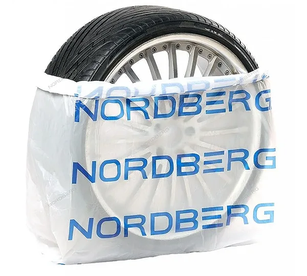 Пакет для шин 110х110 см, 15 мкм, 100 шт NORDBERG NTSB1115W