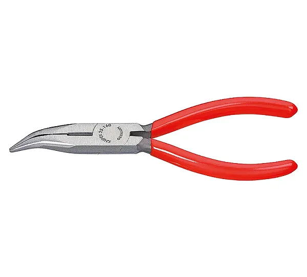 Пассатижи тонконосые 160 мм, загнутые KNIPEX KN-2521160