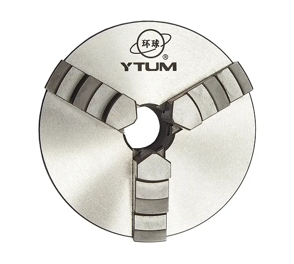 Патрон токарный 100мм 7100-0002 (K11-100) YTUM UNIVERSAL прям.и обр. кулачки