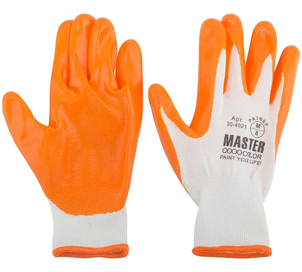 Перчатки белые MASTER COLOR